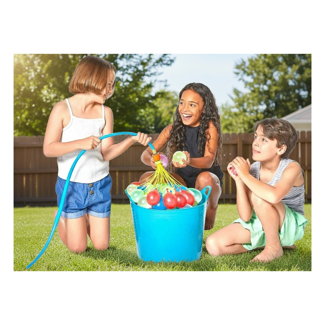 Set 10 Racimos De Bombitas De Agua + Adaptador Verano 9