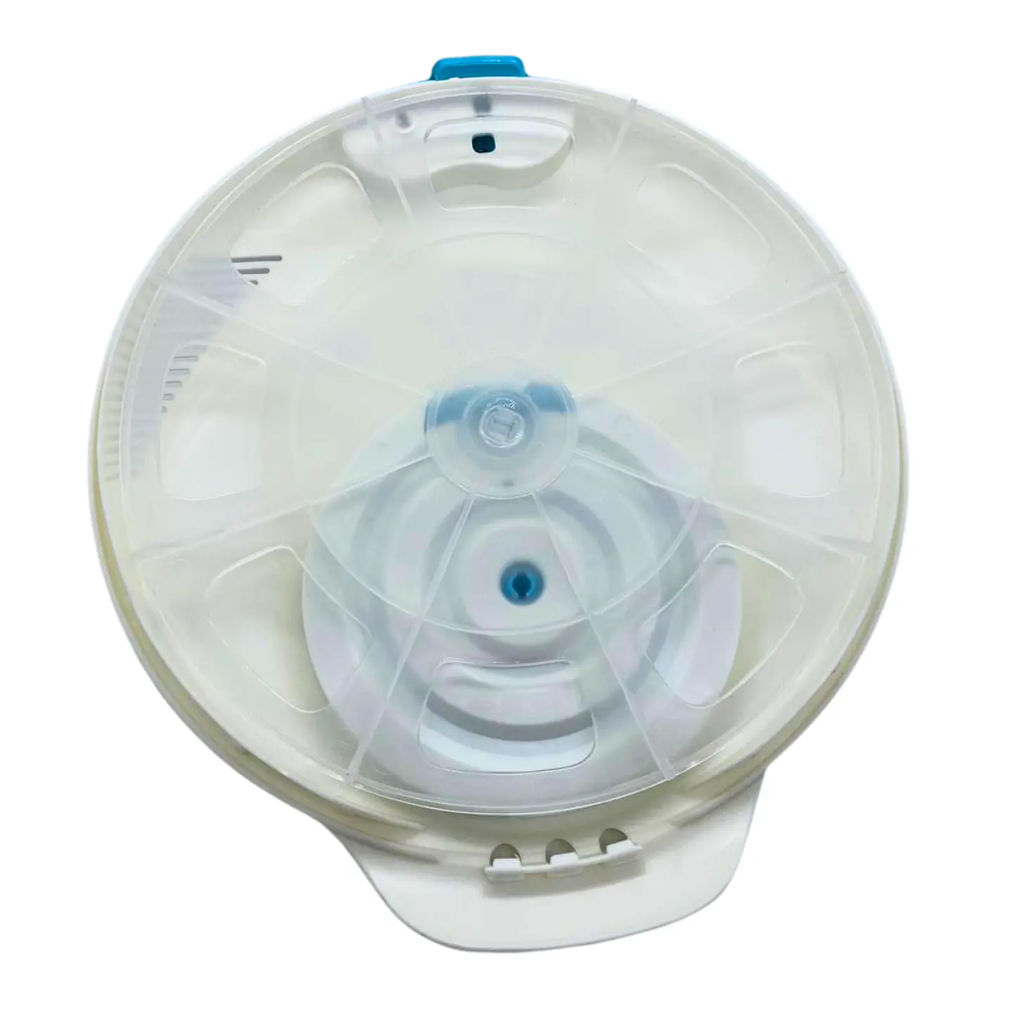 Centrifugadora de lechuga y verduras, escurridor manual con tapa 9