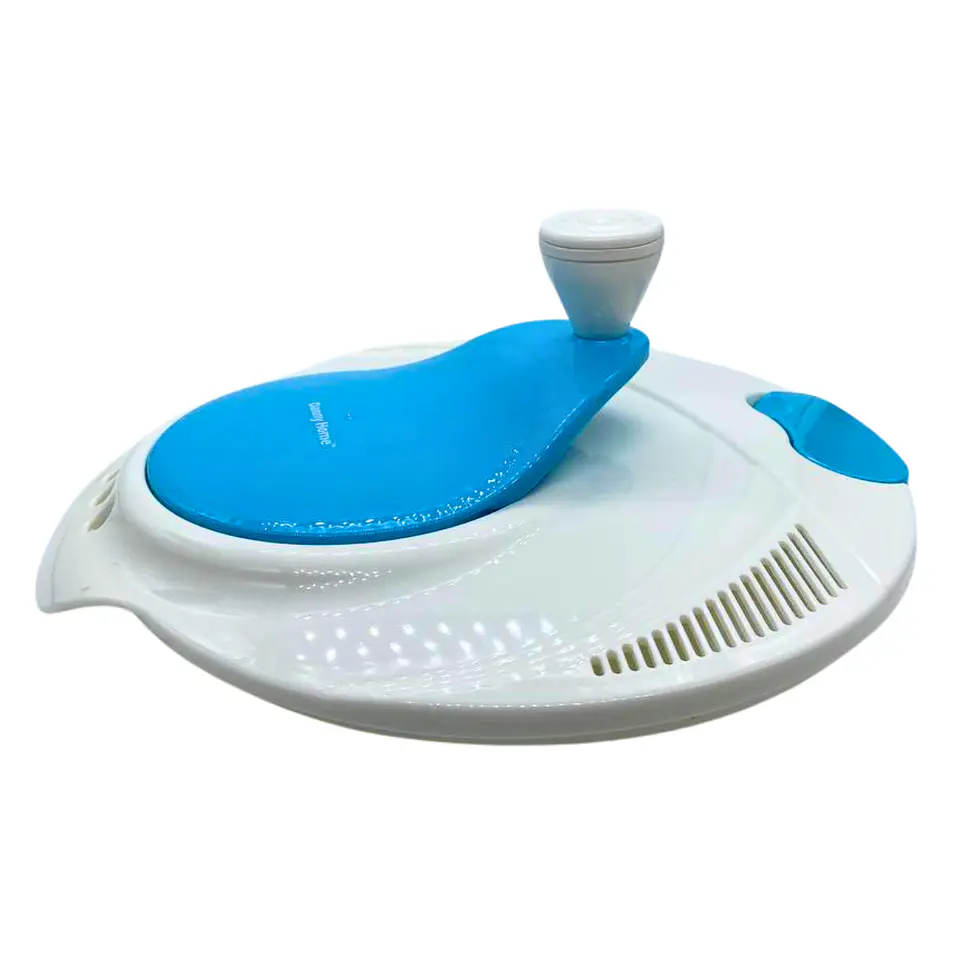Centrifugadora de lechuga y verduras, escurridor manual con tapa 6