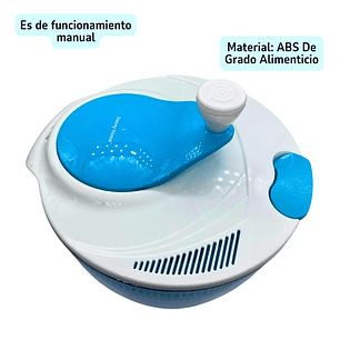 CENTRIFUGADOR SECADORA DE LECHUGA ESCURRIDOR DE VERDURAS PREMIUM