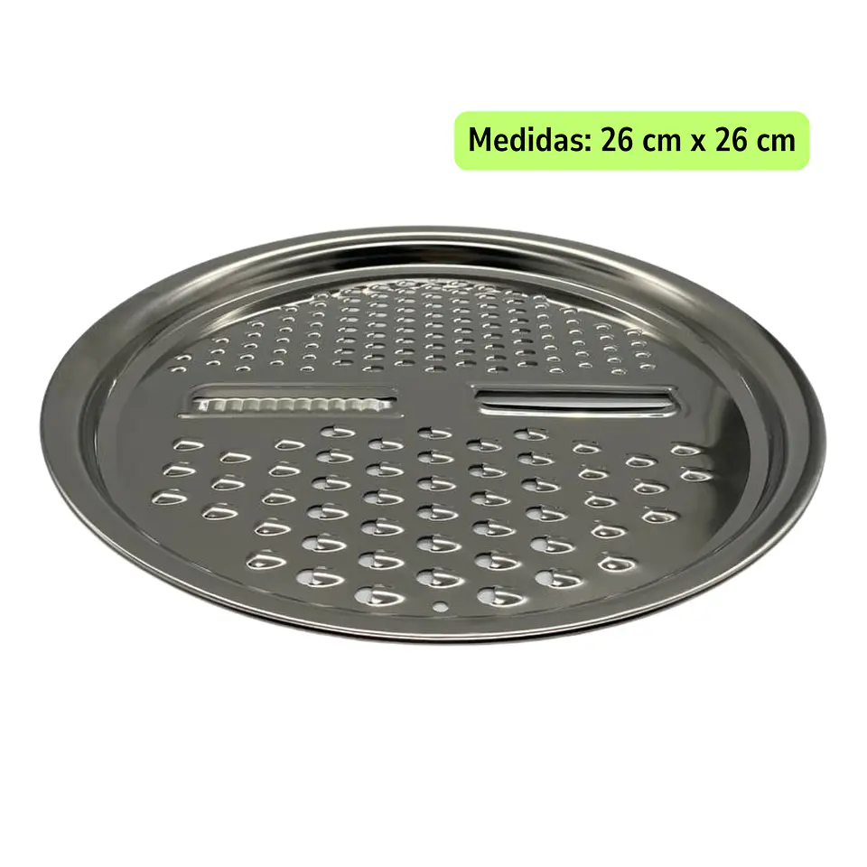 Set 3 piezas de cocina: bowl, colador y rallador multifuncional 7