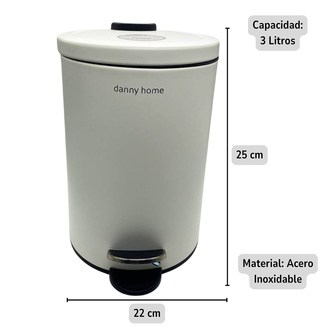 Basurero Papelero Escritorio Homeoffice Papelera Oficina 9