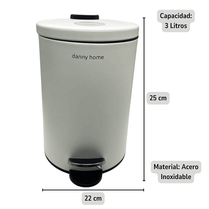 Basurero Papelero Escritorio Homeoffice Papelera Oficina 9