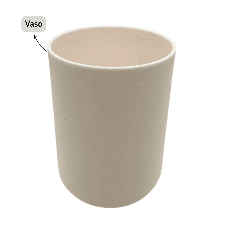 Juego de Accesorios para Baño 6 Piezas ABS Cromado Blanco + Cortina de Obsequio 3