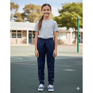 Pantalón Buzo Fantasía Niño Niña Unisex Colegio