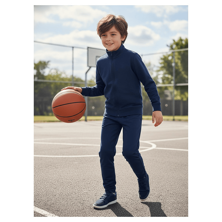 Pantalón Buzo Fantasía Niño Niña Unisex Colegio 7