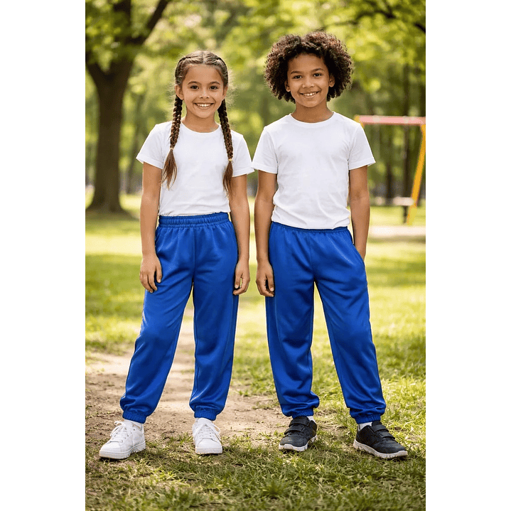 Pack 2 Pantalones Buzo Fantasia Niño Niña Escolar 2