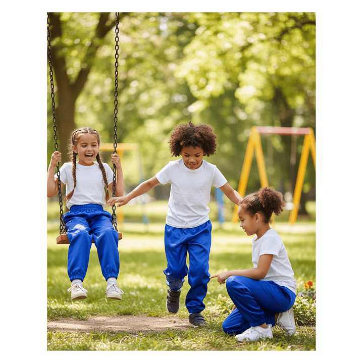 Pack 2 Pantalones Buzo Fantasia Niño Niña Escolar 12