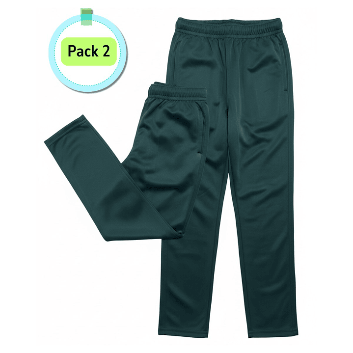 Pack 2 Pantalones Buzo Fantasia Niño Niña Escolar 6