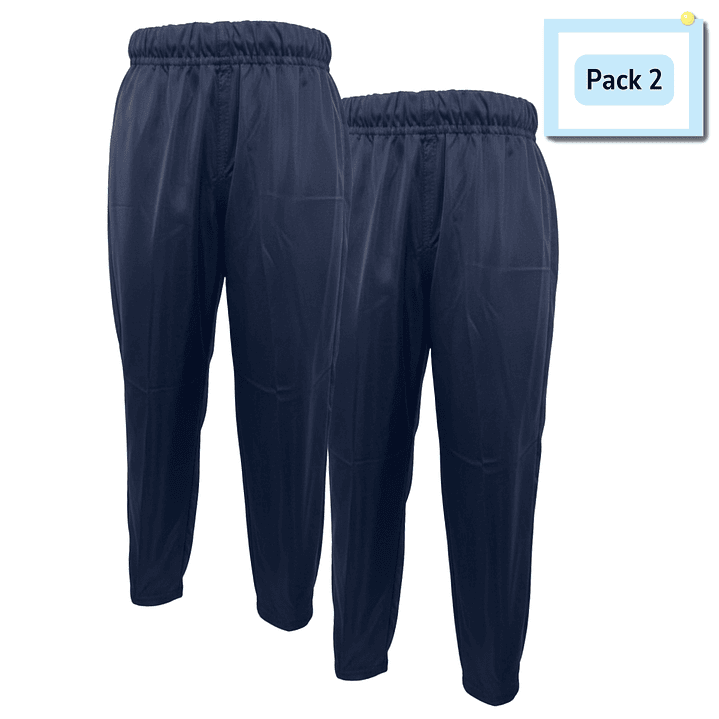 Pack 2 Pantalones Buzo Fantasia Niño Niña Escolar 4