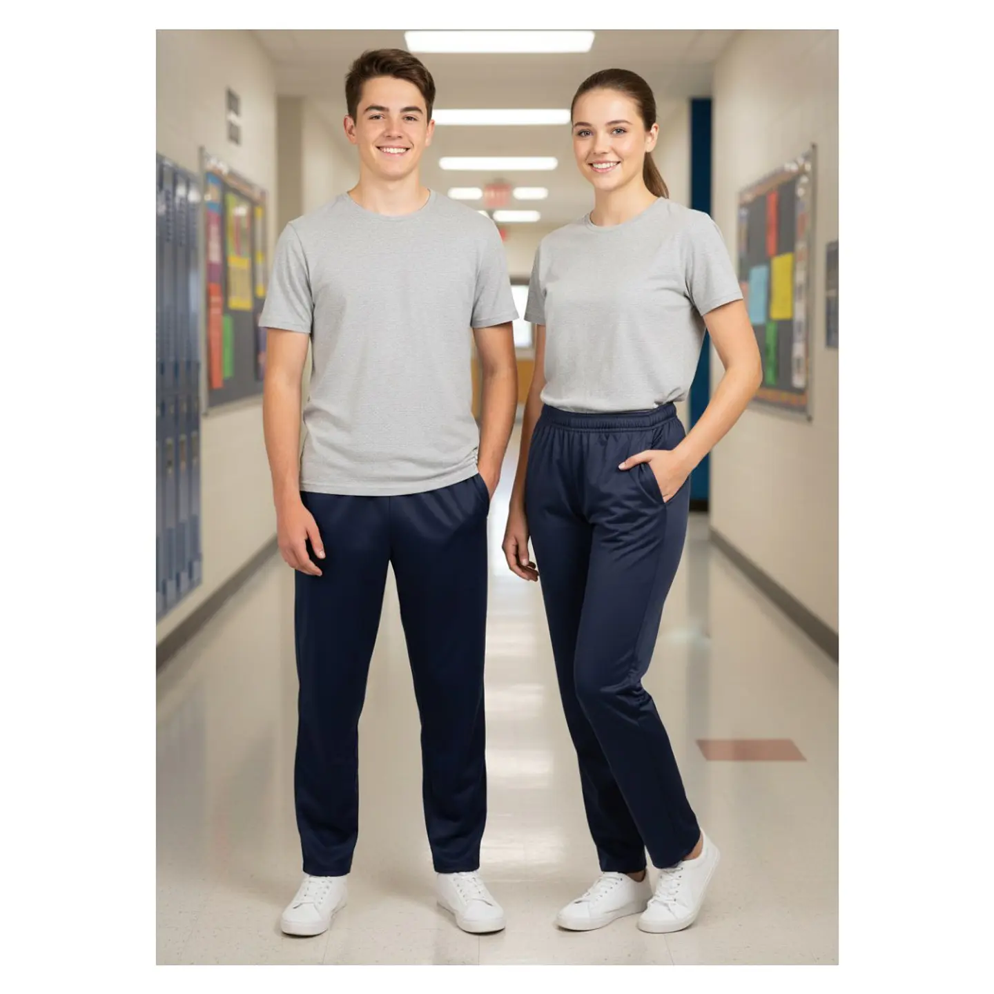 3 Buzos Escolares Juveniles Tallas S-xl Unisex Colegio 1
