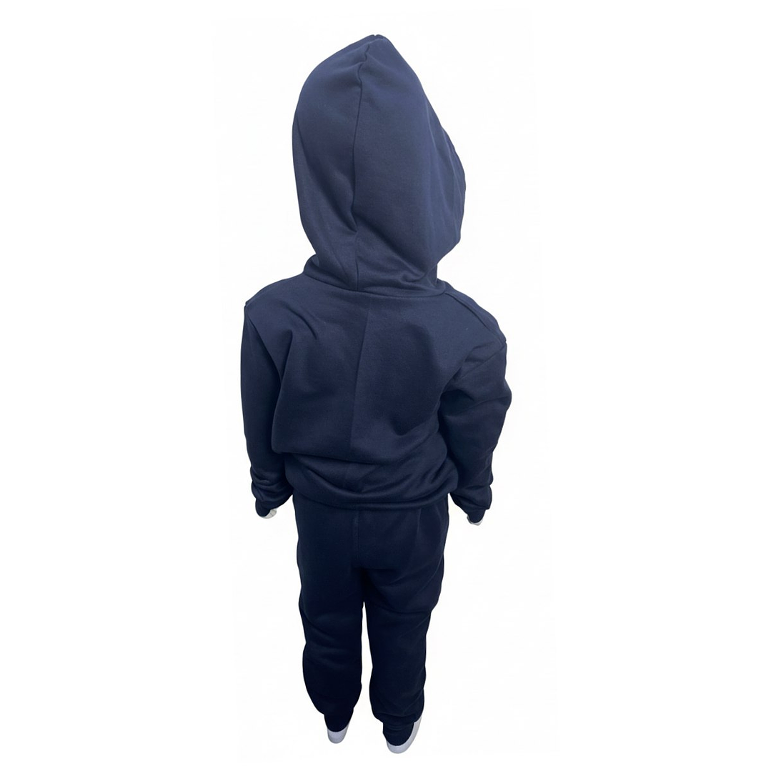 Conjunto Buzo Pantalon Y Poleron De Algodon Escolar Unisex 6