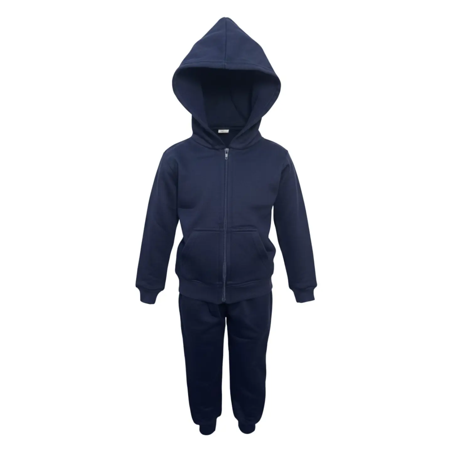 Conjunto Buzo Pantalon Y Poleron De Algodon Escolar Unisex 5