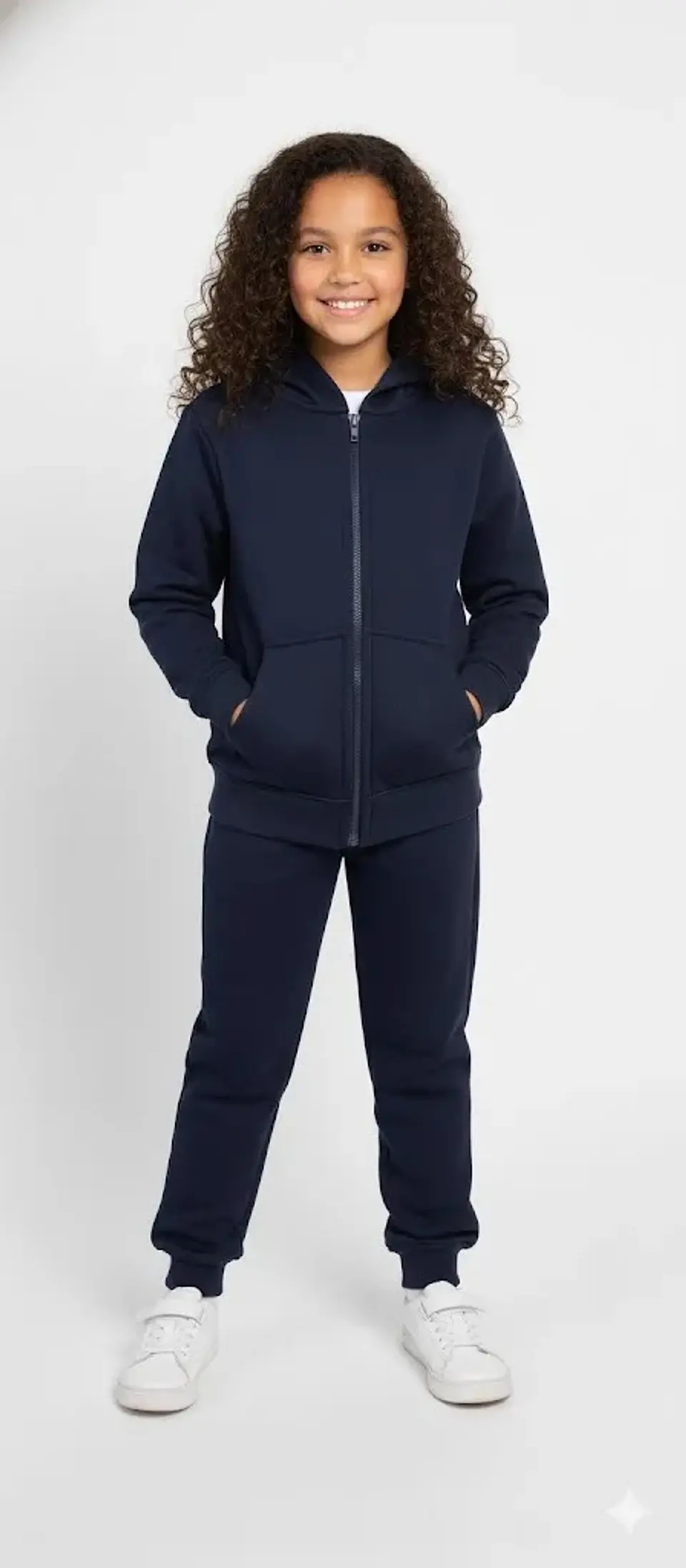 Conjunto Buzo Pantalon Y Poleron De Algodon Escolar Unisex 3