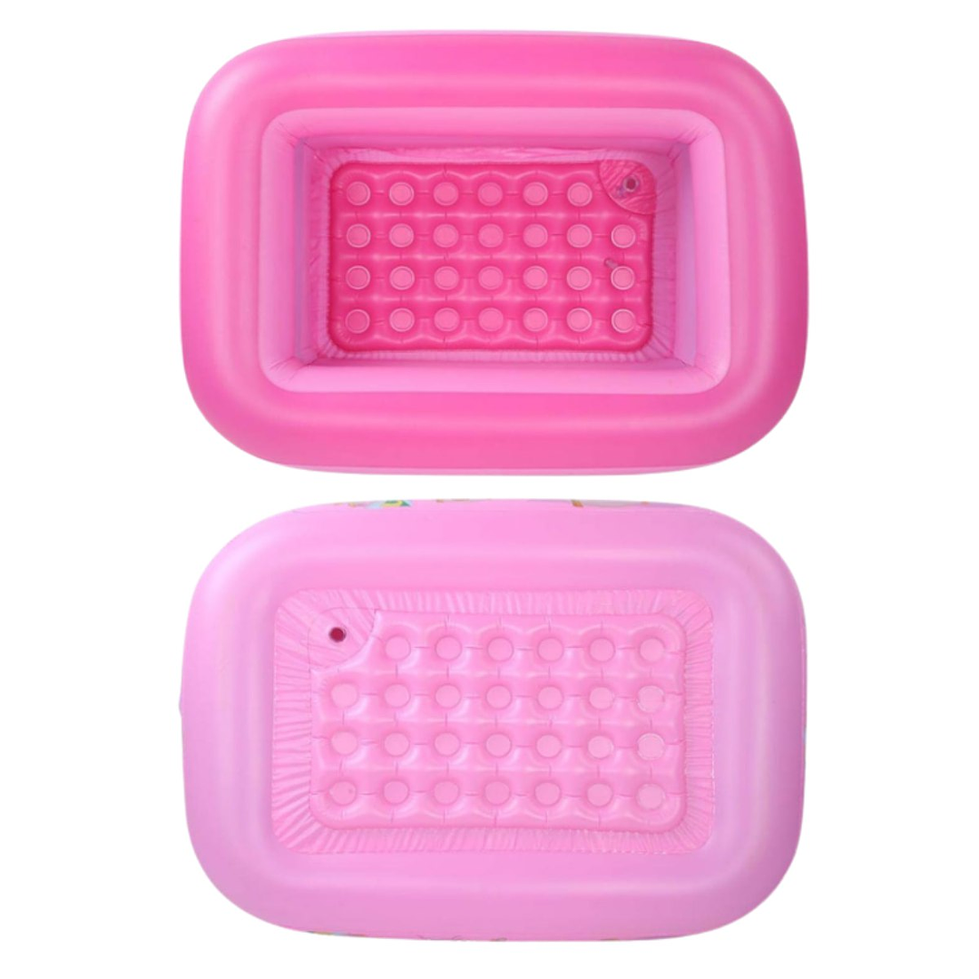 Piscina Inflable Rectangular Acolchada Pequeña Niños 5