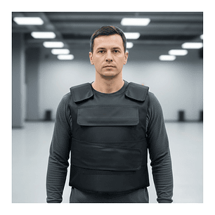 Chaleco De Seguridad Táctico Anti Corte Ajustable Guardias