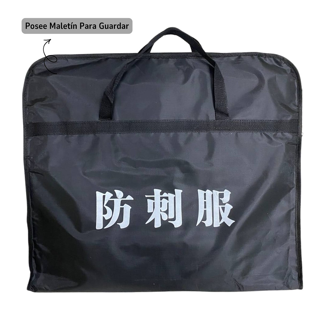 Chaleco De Seguridad Táctico Anti Corte Ajustable Guardias 8