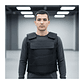 Chaleco De Seguridad Táctico Anti Corte Ajustable Guardias - thumbnail 10