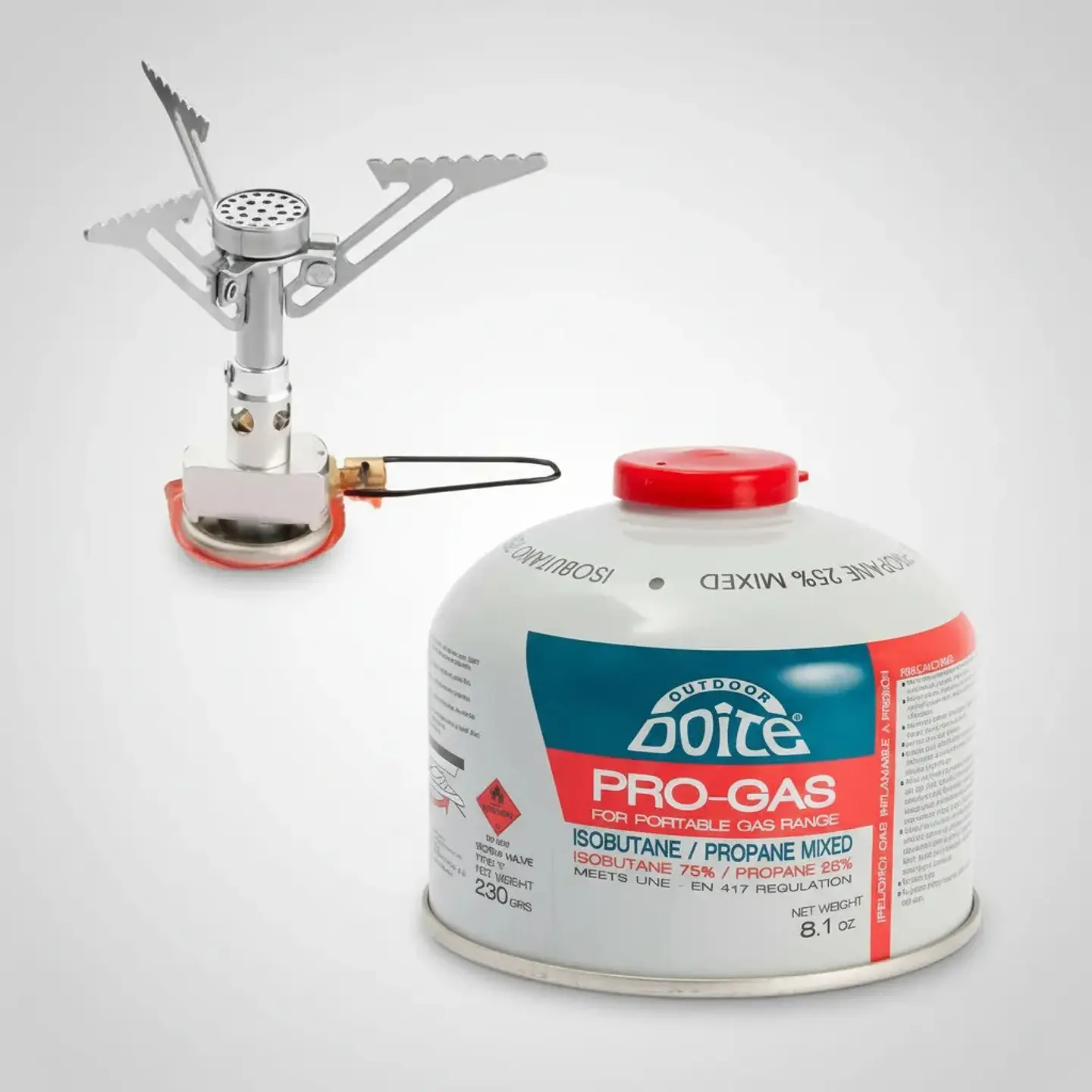 Pack Gas Butano Nautika 230grs + Cocinilla 1