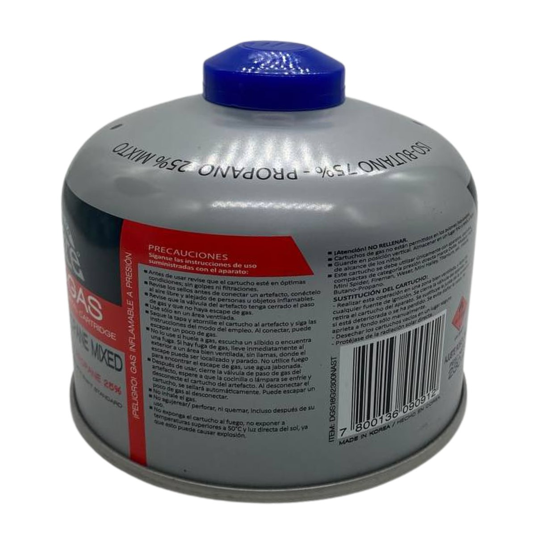 Pack Gas Butano Nautika 230grs + Cocinilla 4