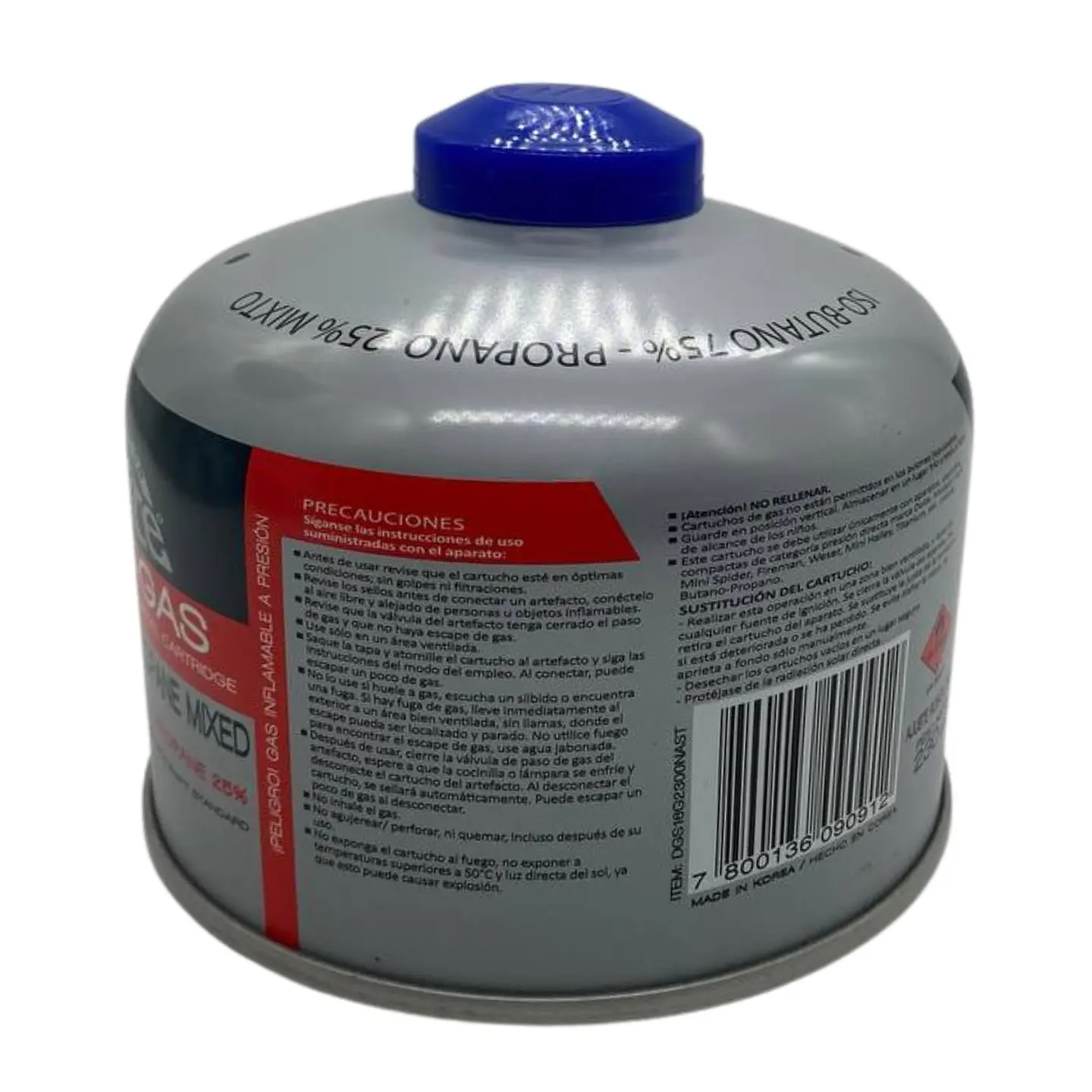 Pack Gas Butano Nautika 230grs + Cocinilla 4