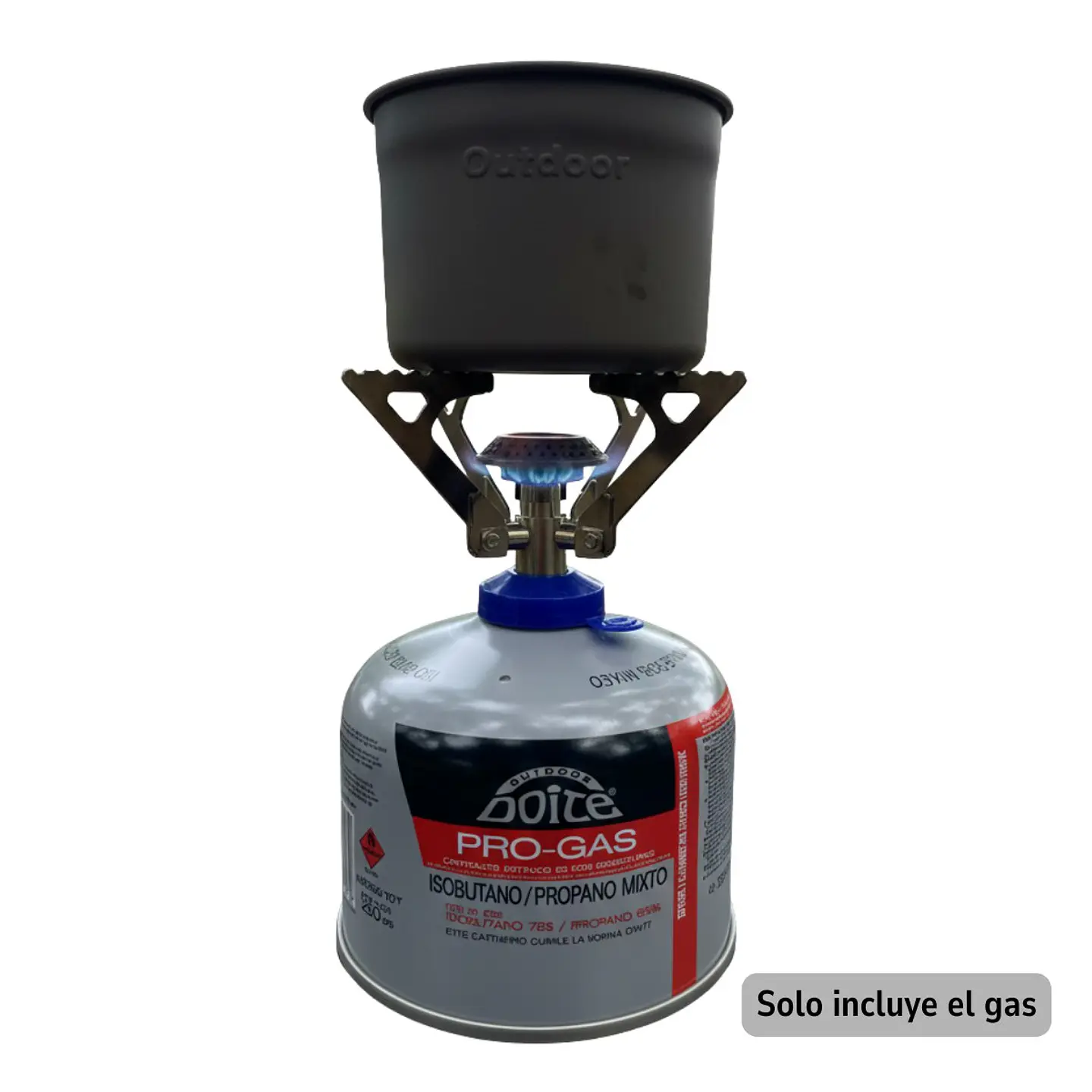 Pack Gas Butano Nautika 230grs + Cocinilla 5