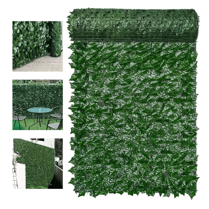 Malla Cerca De Hojas Planta Enredadera Artificial Jardín 1x3 3