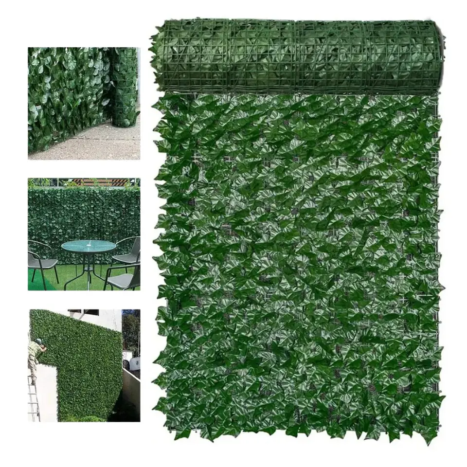 Malla Cerca De Hojas Planta Enredadera Artificial Jardín 1x3 3