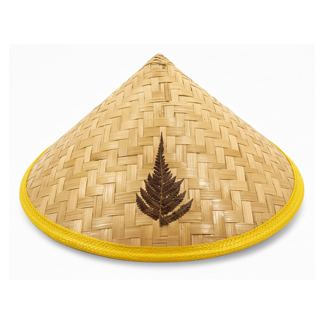 Sombrero Gorro tradicional Bambu Chino Artesanal Moda 5