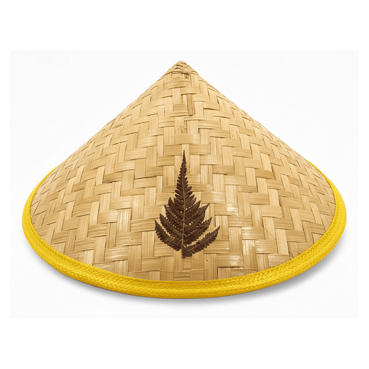 Sombrero Gorro tradicional Bambu Chino Artesanal Moda 5