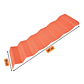 Colchoneta Plegable De Trekking Camping Outdoor - thumbnail 1