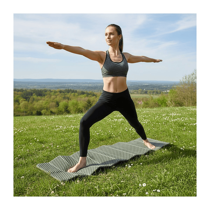 Colchoneta Plegable De Trekking Camping Outdoor 5