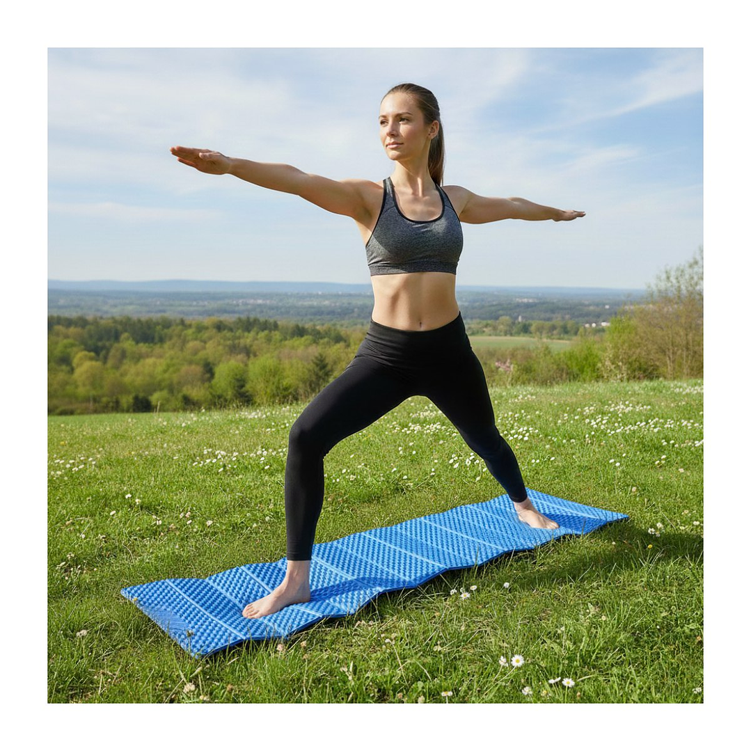 Colchoneta Plegable De Trekking Camping Outdoor 11