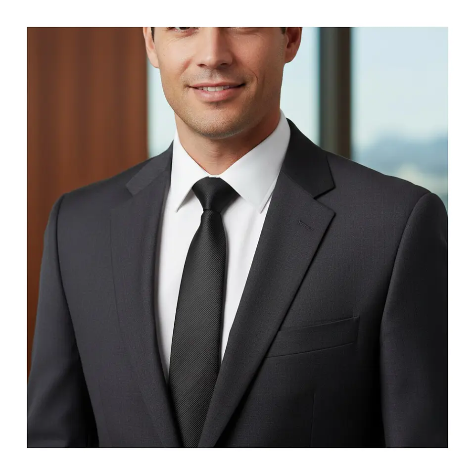 Corbata De Hombre Estilo Elegante Formal Vestuario Seguridad 3