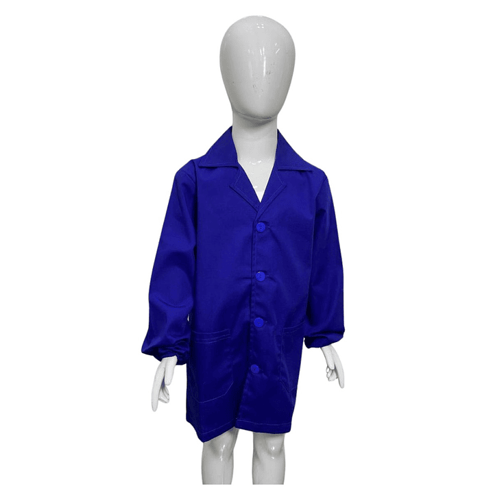 Delantal Escolar Párvulo Niño / Niña – Cotona Cuadrillé | Confección Nacional 3