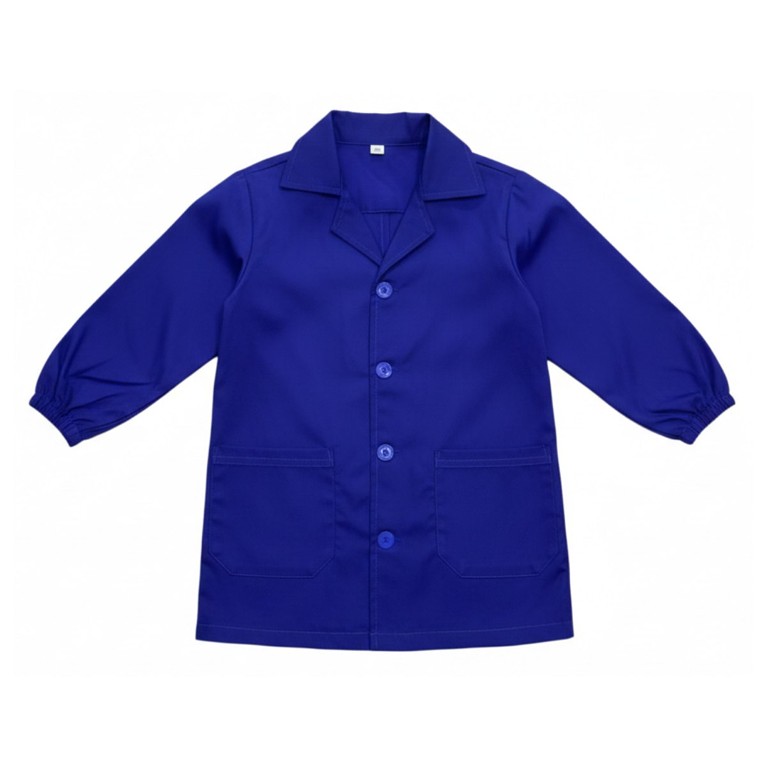 Delantal Escolar Párvulo Niño / Niña – Cotona Cuadrillé | Confección Nacional 4