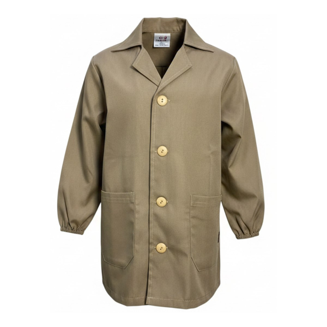 Delantal Escolar Párvulo Niño / Niña – Cotona Cuadrillé | Confección Nacional 7