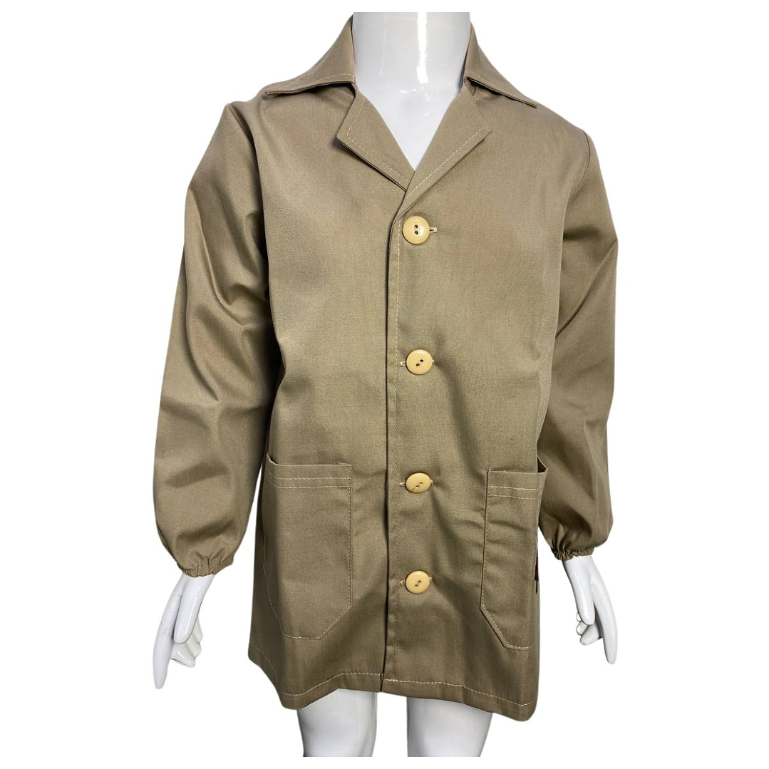 Delantal Escolar Párvulo Niño / Niña – Cotona Cuadrillé | Confección Nacional 8