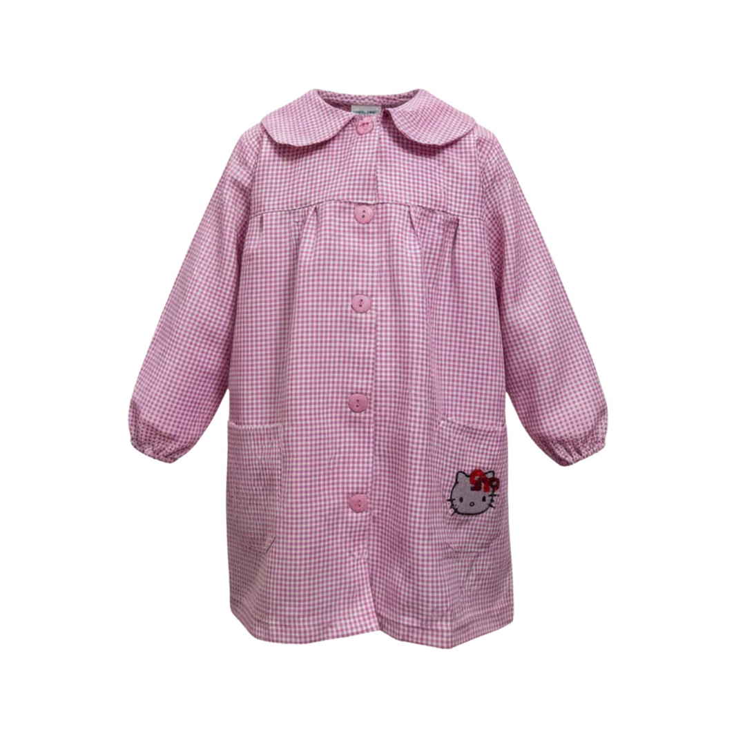 Delantal Escolar Párvulo Niño / Niña – Cotona Cuadrillé | Confección Nacional 19