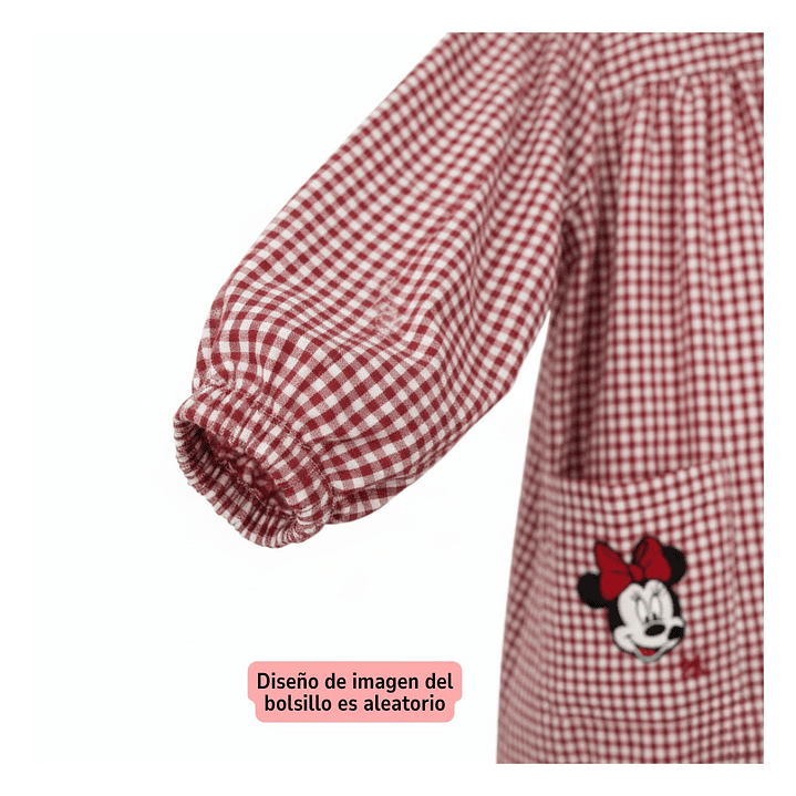 Delantal Escolar Párvulo Niño / Niña – Cotona Cuadrillé | Confección Nacional 25