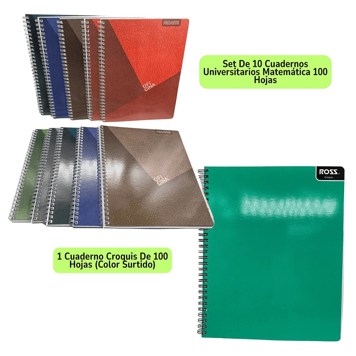 Pack 75 Útiles Escolares Combo Escolar Secundario Lista  5