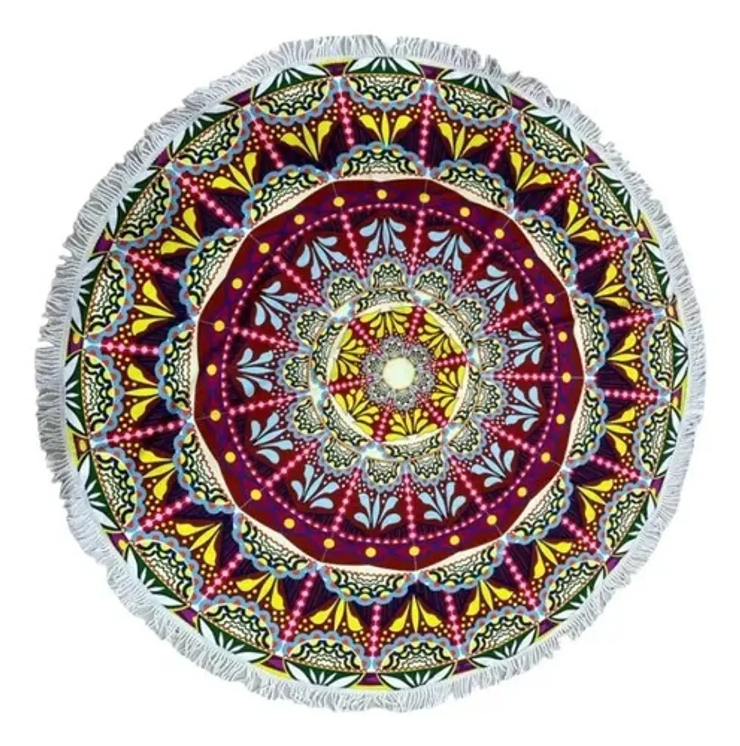 Manta Redonda Mandala Para Playa Manta Picnic Varios Modelos 5