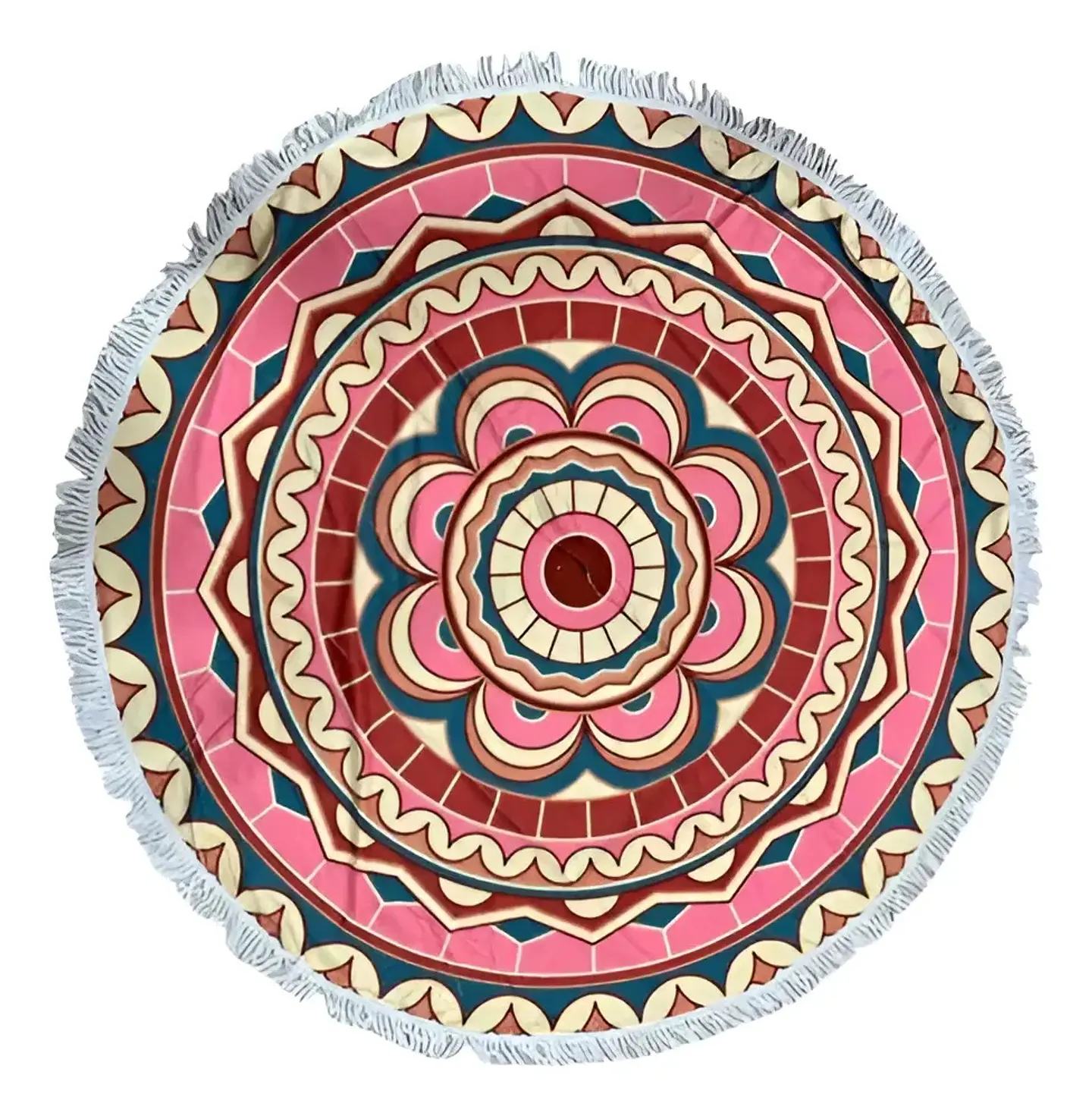 Manta Redonda Mandala Para Playa Manta Picnic Varios Modelos 9