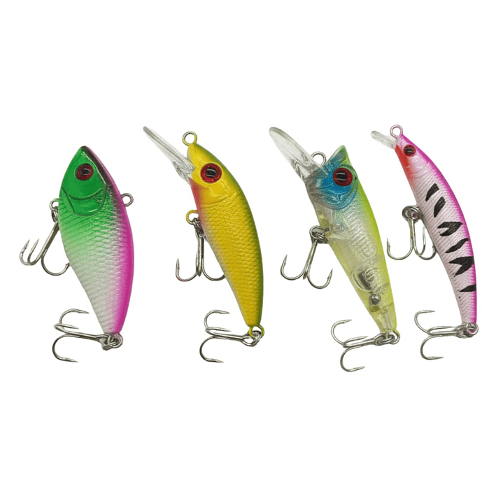 Set De Cucharas #3 Señuelos De Pesca Rio Y Lago 30 Unidades 2