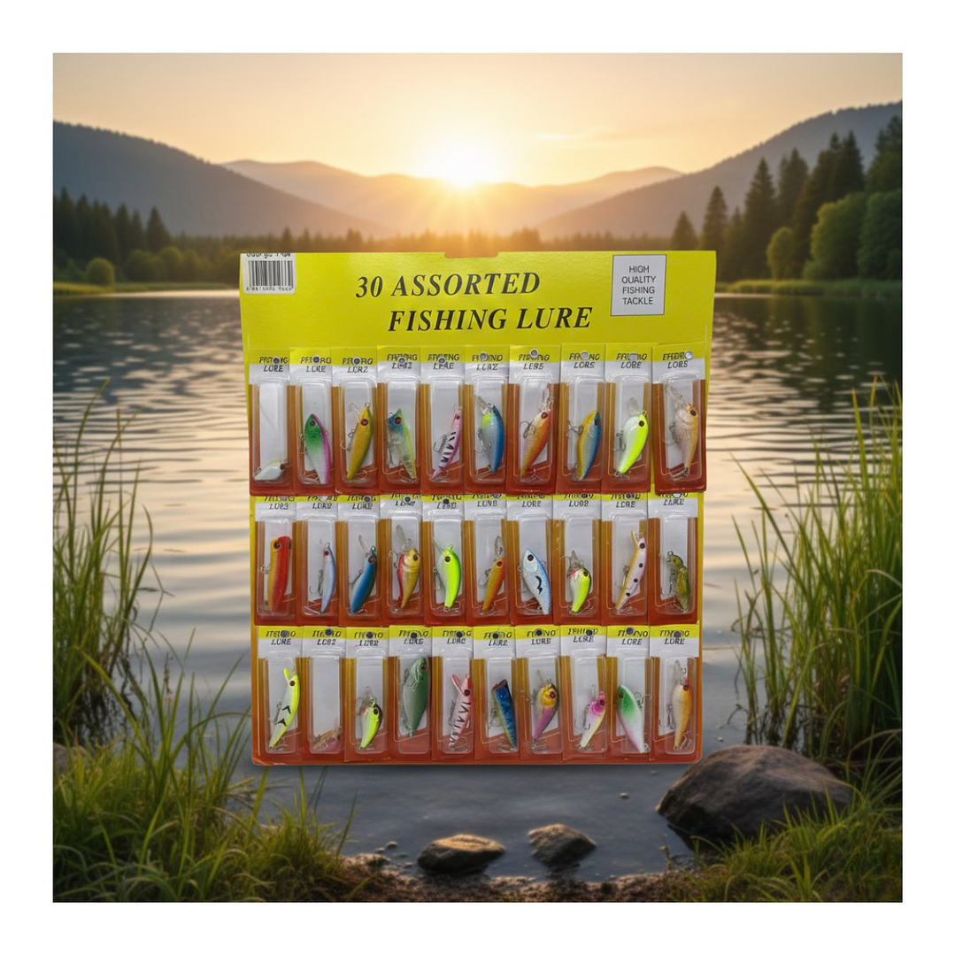 Set De Cucharas #3 Señuelos De Pesca Rio Y Lago 30 Unidades 4