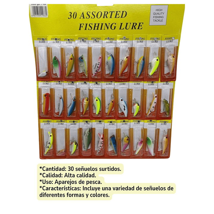 Set De Cucharas #3 Señuelos De Pesca Rio Y Lago 30 Unidades 3