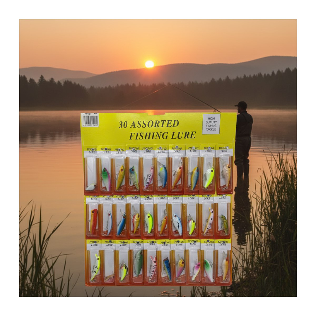 Set De Cucharas #3 Señuelos De Pesca Rio Y Lago 30 Unidades 7