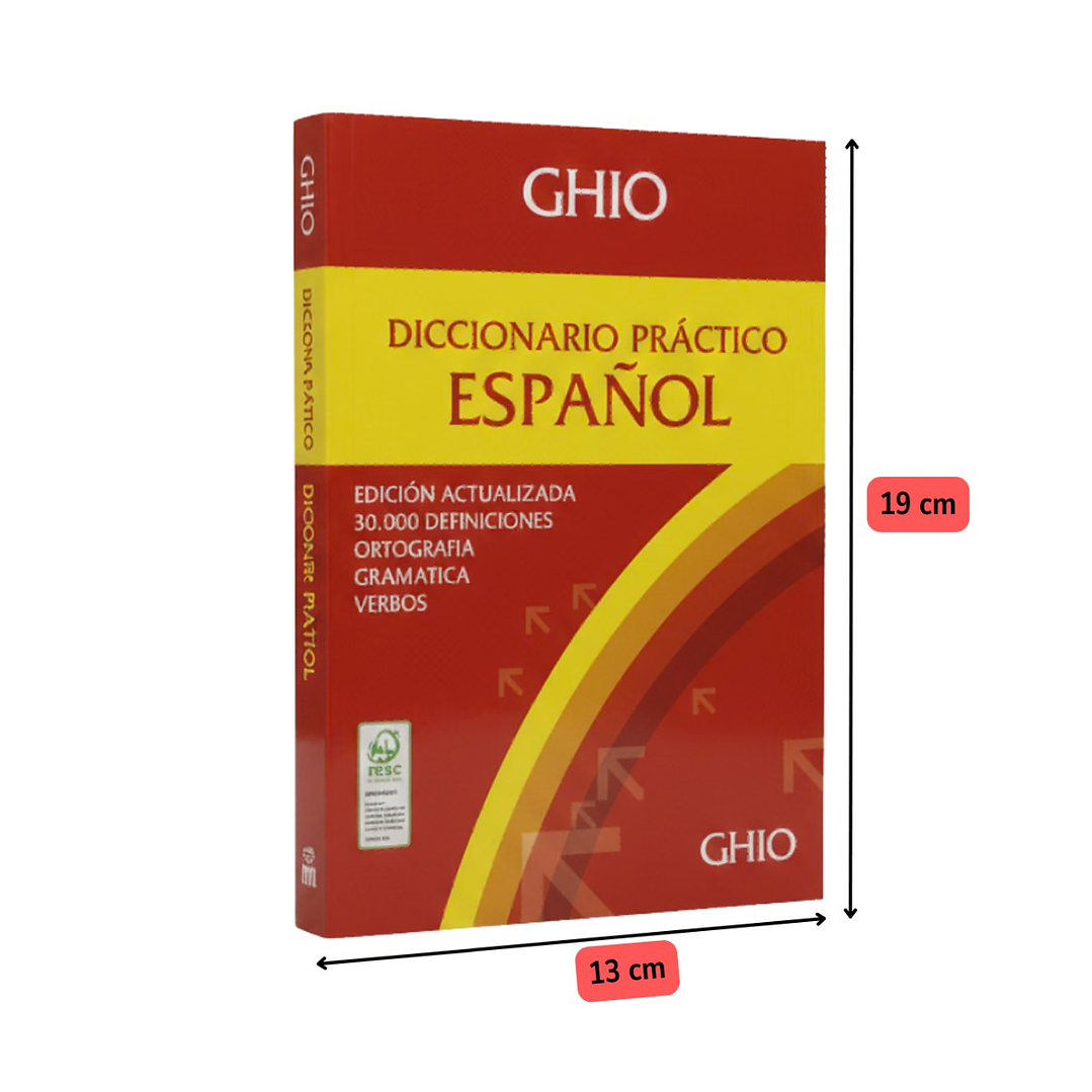 Pack Escolar Diccionarios GHIO – Español + Sinónimos y Antónimos 2
