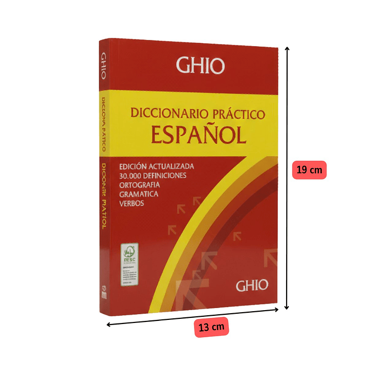 Pack Escolar Diccionarios GHIO – Español + Sinónimos y Antónimos 2