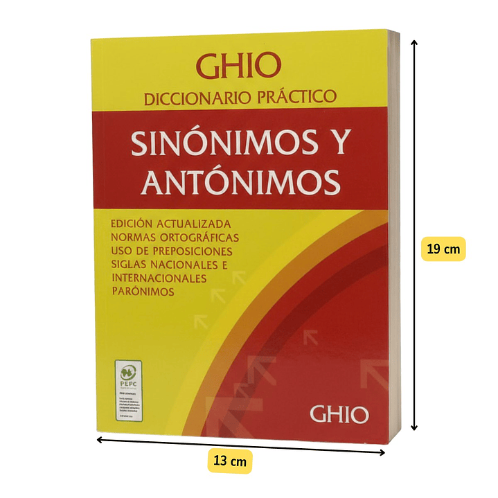 Pack Escolar Diccionarios GHIO – Español + Sinónimos y Antónimos 4